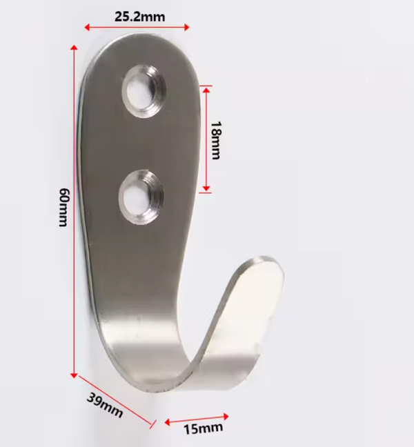 Móc áo inox 304