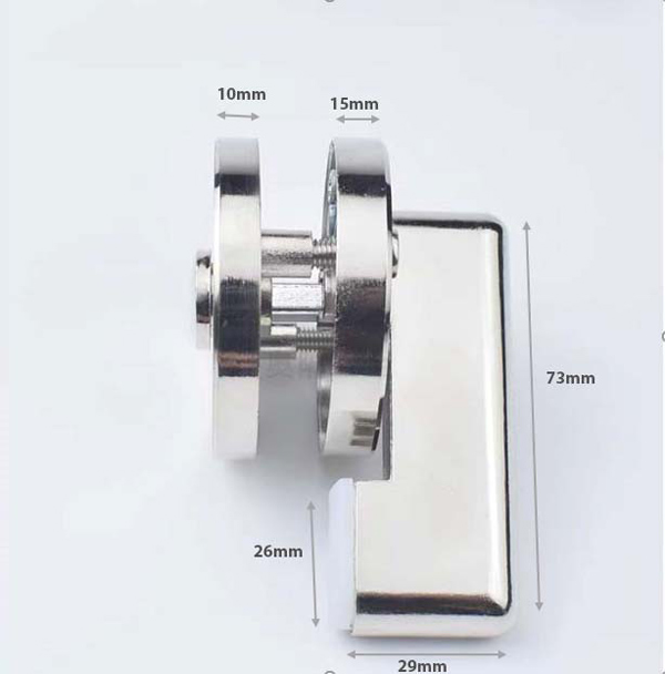 Khóa béo trắng inox 304